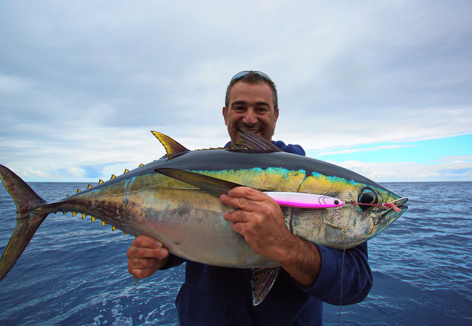 Jigging and Popping Big Eye Tuna in Azores Bloodydecks